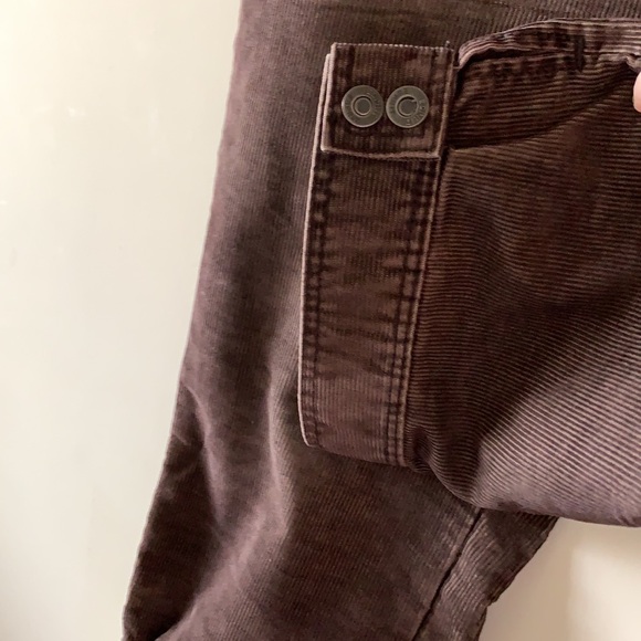 Cropped corduroy pants - Picture 2 of 4